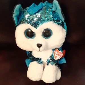 Ty Fashion Sequined and Plush Backpack